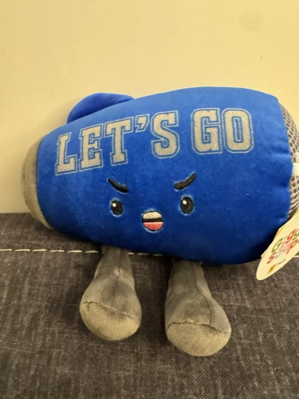 Giggle Scape Let’s Go Blue Plush Microphone B40
